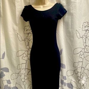 Bodycon black dress